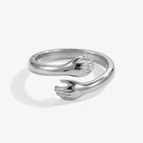 To My Granddaughter Hug Ring