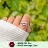 To My Granddaughter Hug Ring